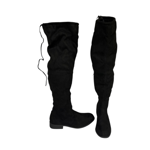 NWOT Journee collection black over the knee boots - Picture 4 of 10